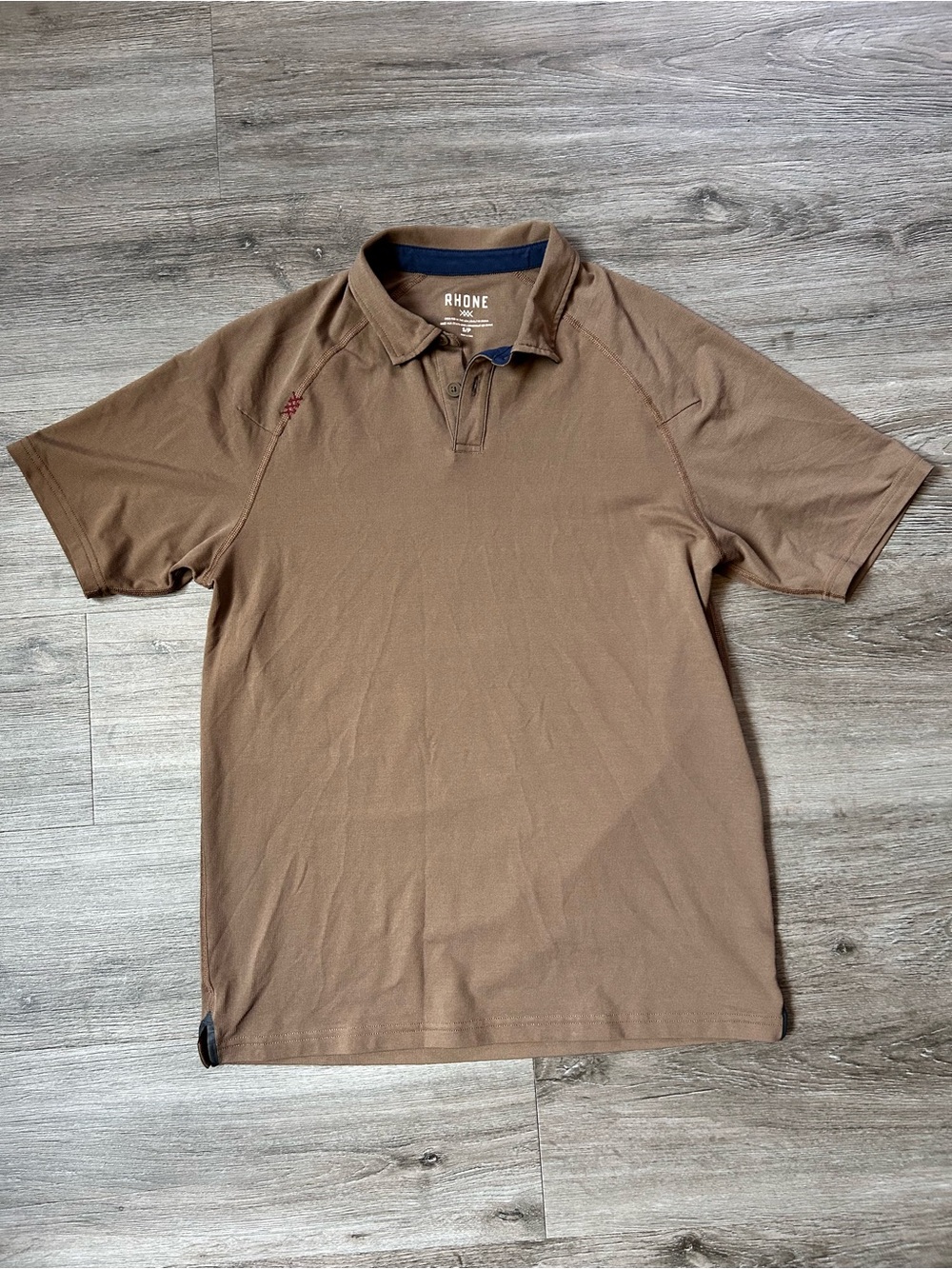 Preppy Golf Athleisure Rhone Delta Pique Men’s Polo Shirt S